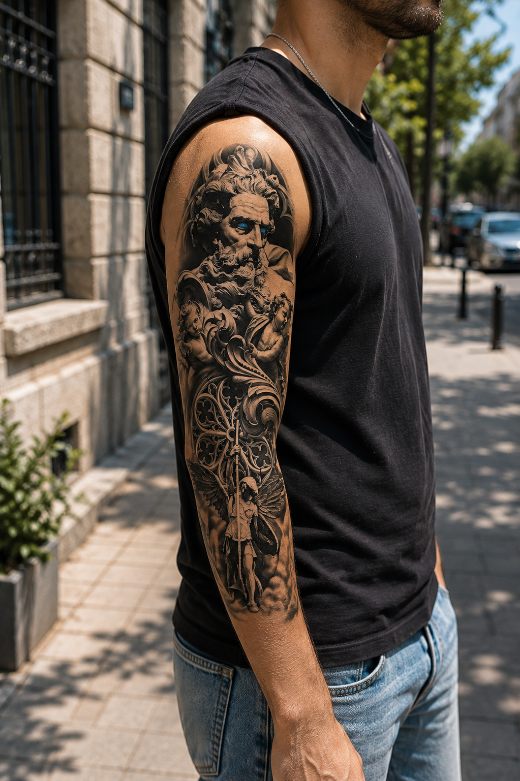 Zeus Kol Dövme Geçici Tattoo