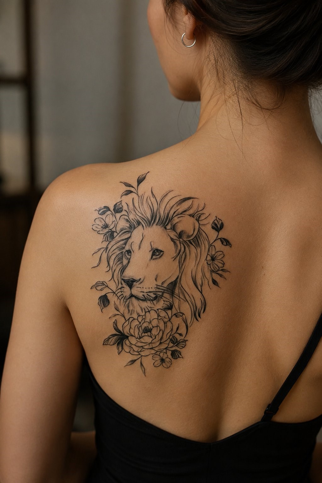 Aslan Geçici Dövme Tattoo