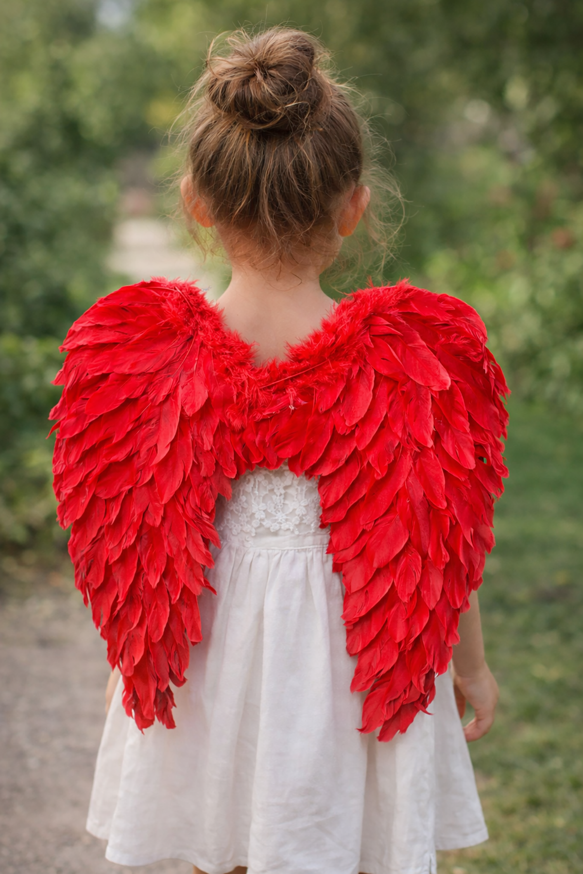 Kırmızı Renk Melek Kanat