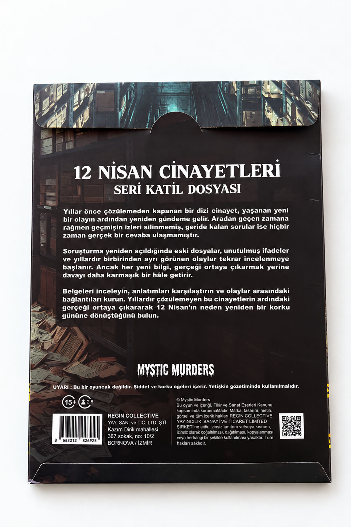 Dedektif Cinayet Çözme Oyunu-12 Nisan Cinayetleri