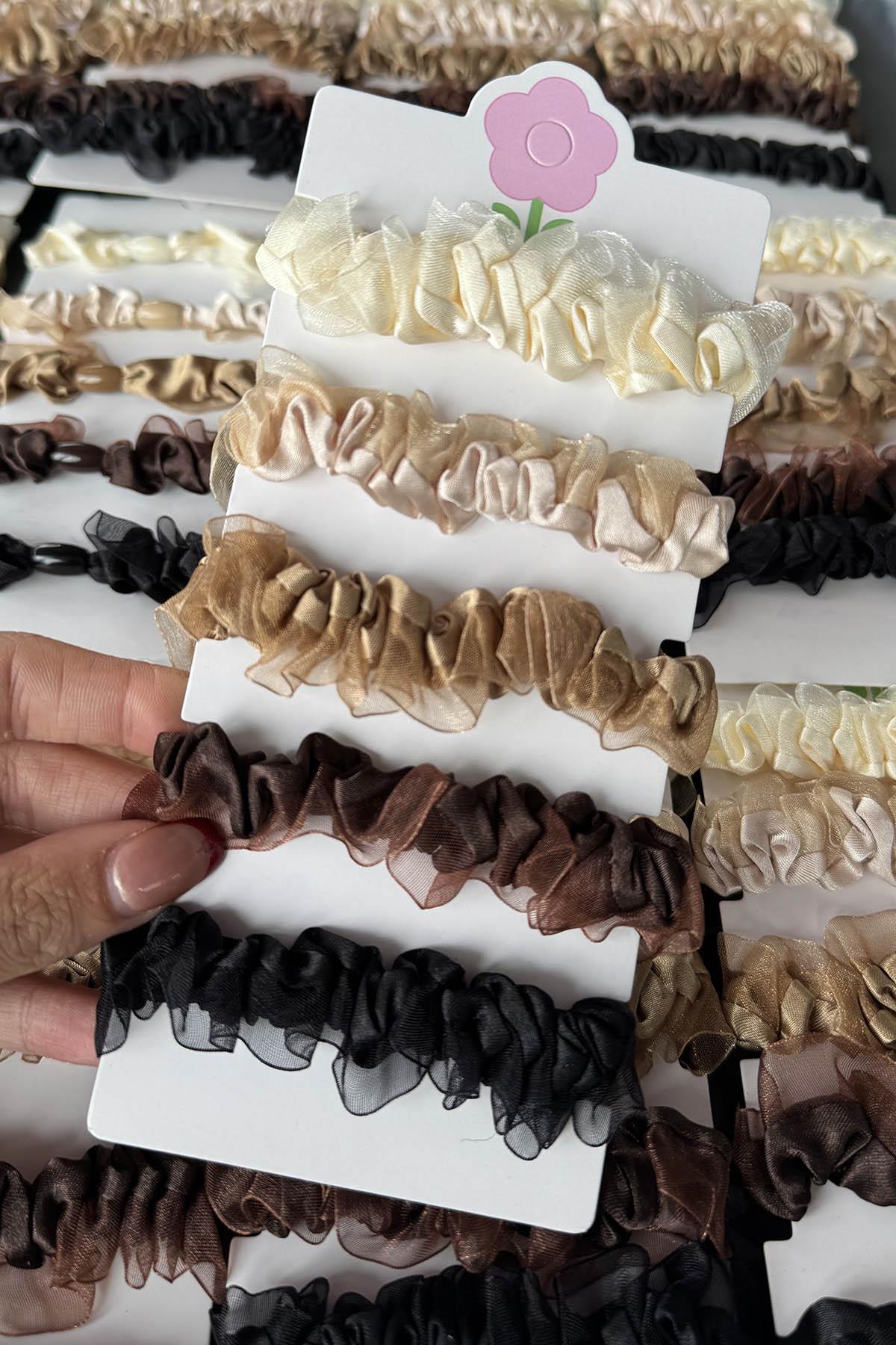 12li Karışık Renk Simit Toka Set