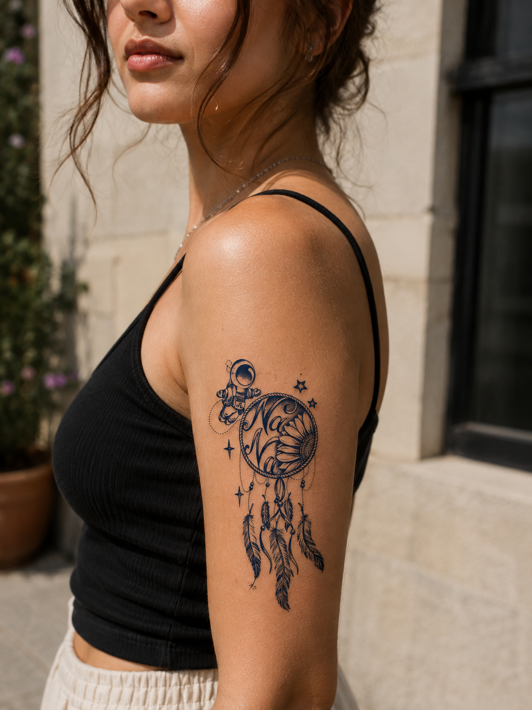 Düş kapanı Sonradan Kararan Yarı Kalıcı Geçici Dövme Tattoo