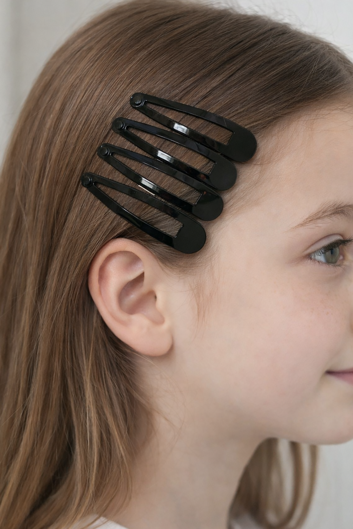 Siyah Renk 5li Yan Toka Set