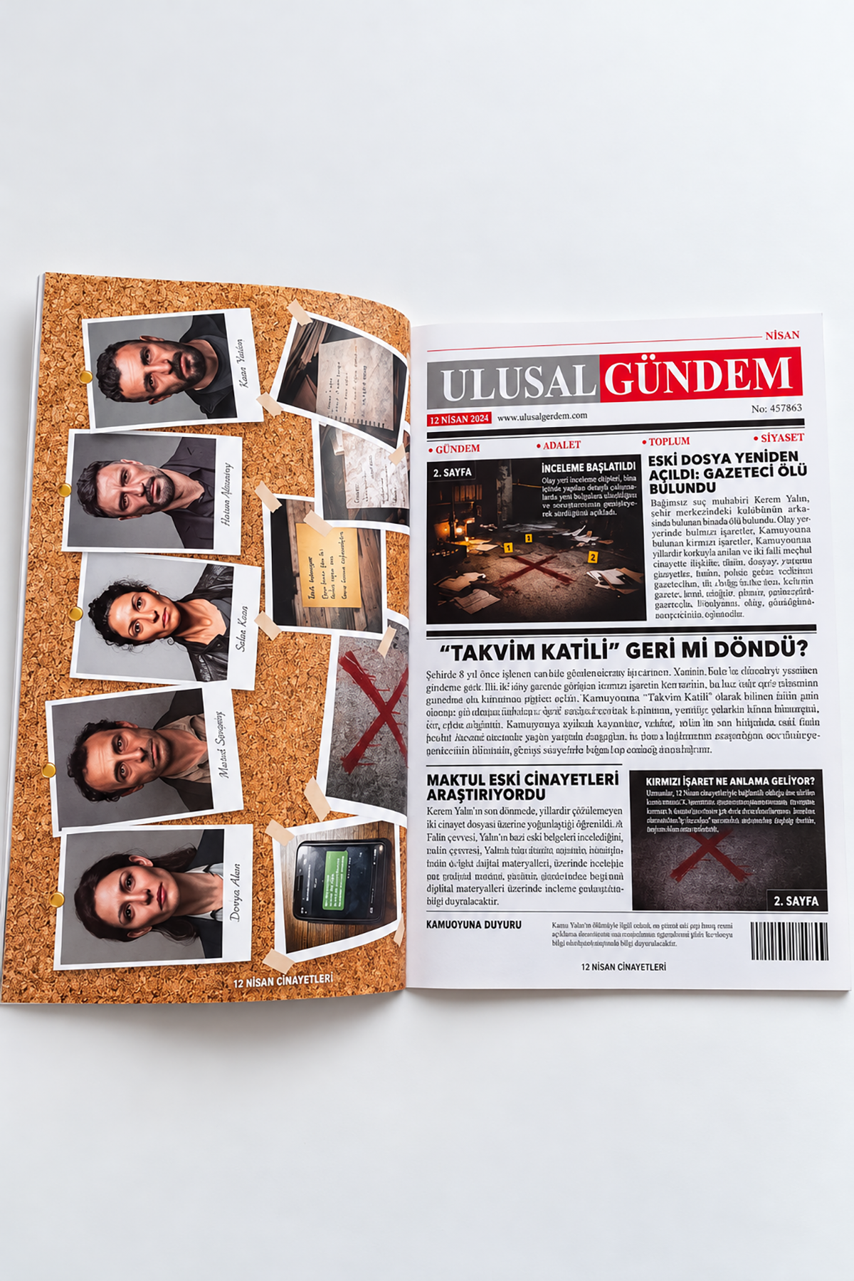 Dedektif Cinayet Çözme Oyunu-Kara Ay Tarikatı Davası