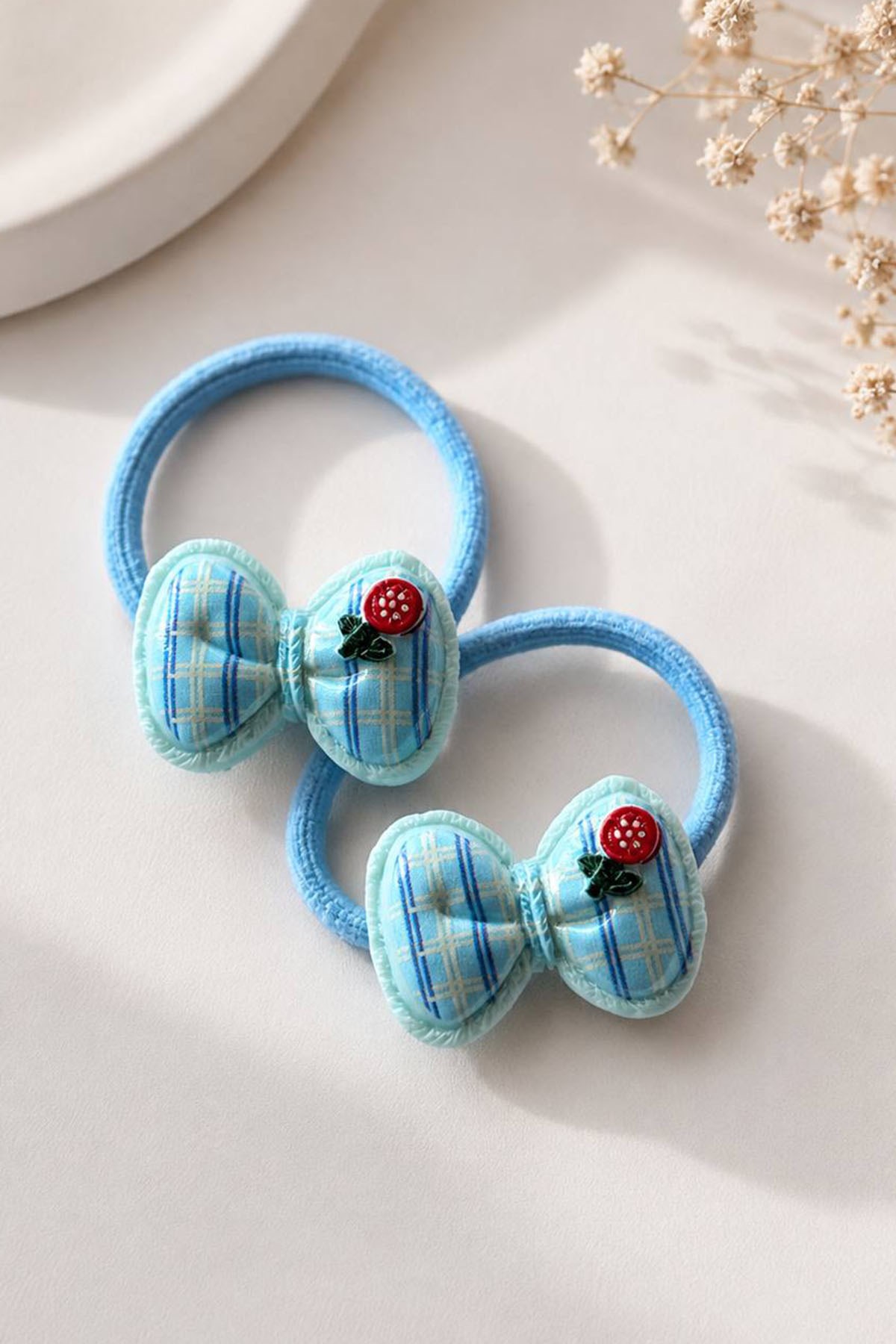 20li Karışık Renk Lastik Toka Set