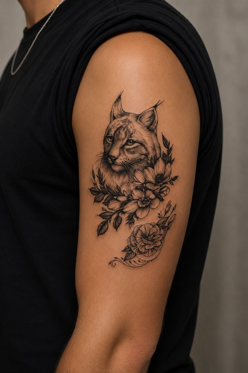 Vaşak Geçici Dövme Tattoo