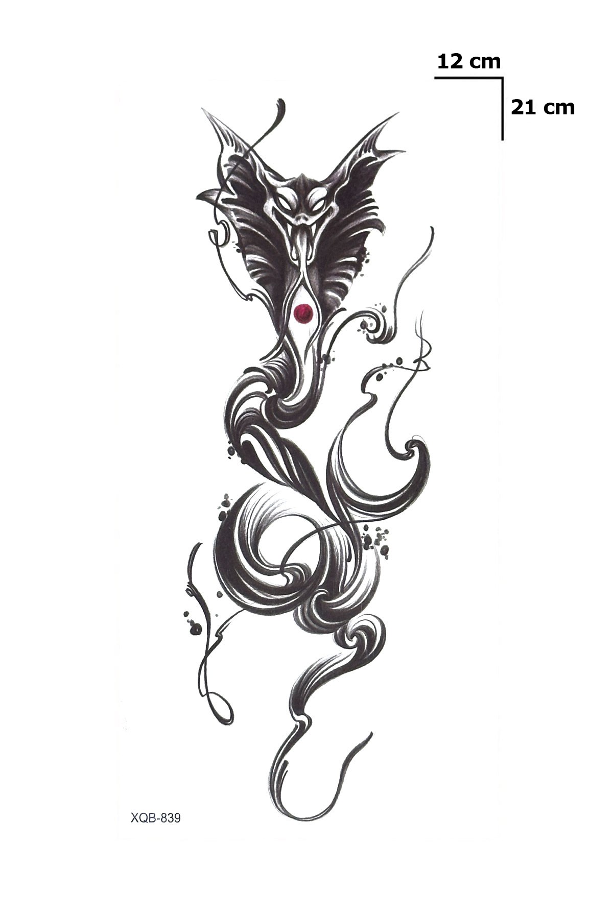 Yılan Geçici Dövme Tattoo