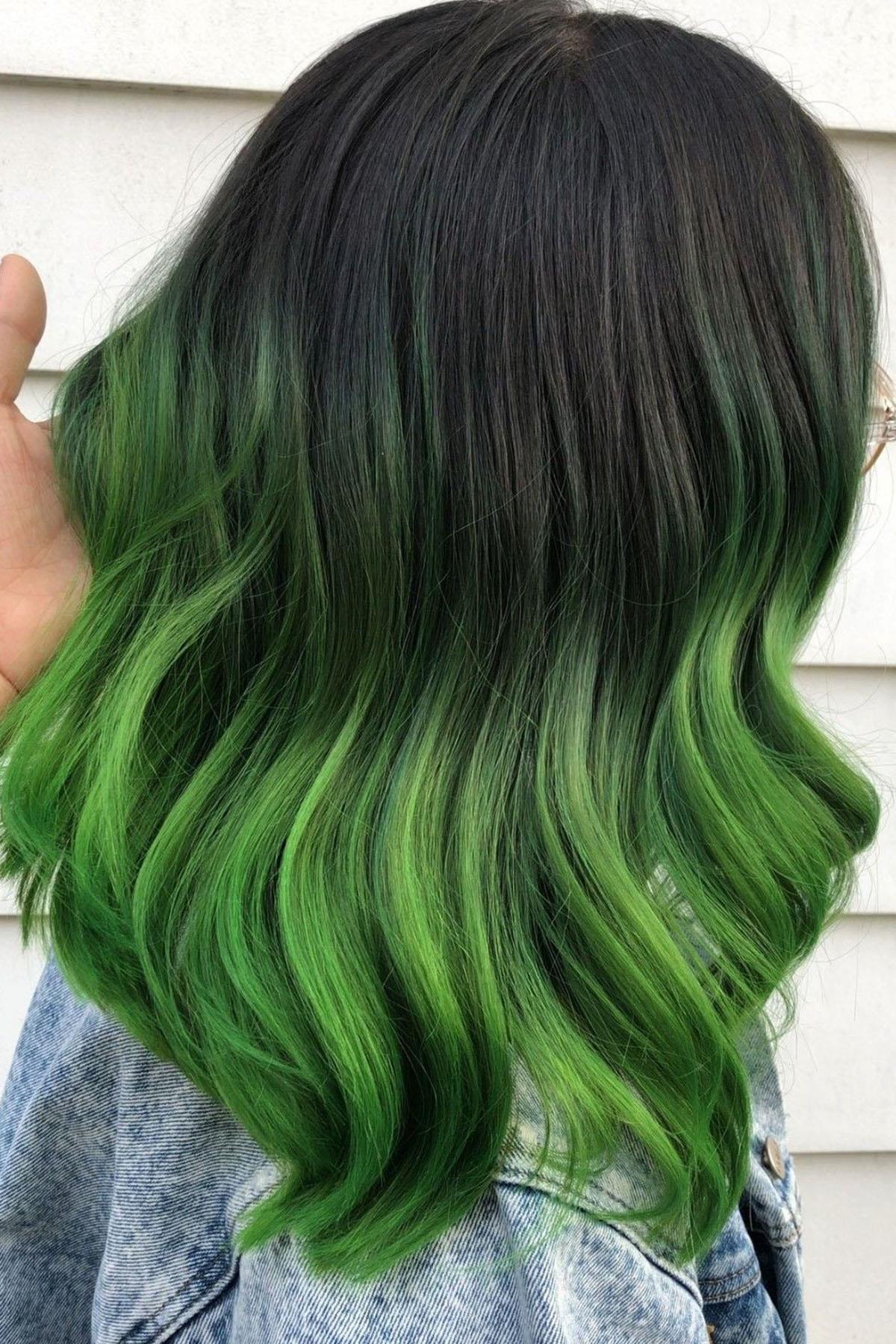 Yeşil Renk Saç Tebeşiri