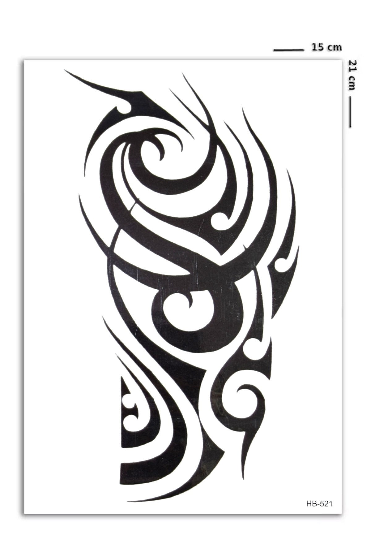 Tribal Geçici Dövme Tattoo
