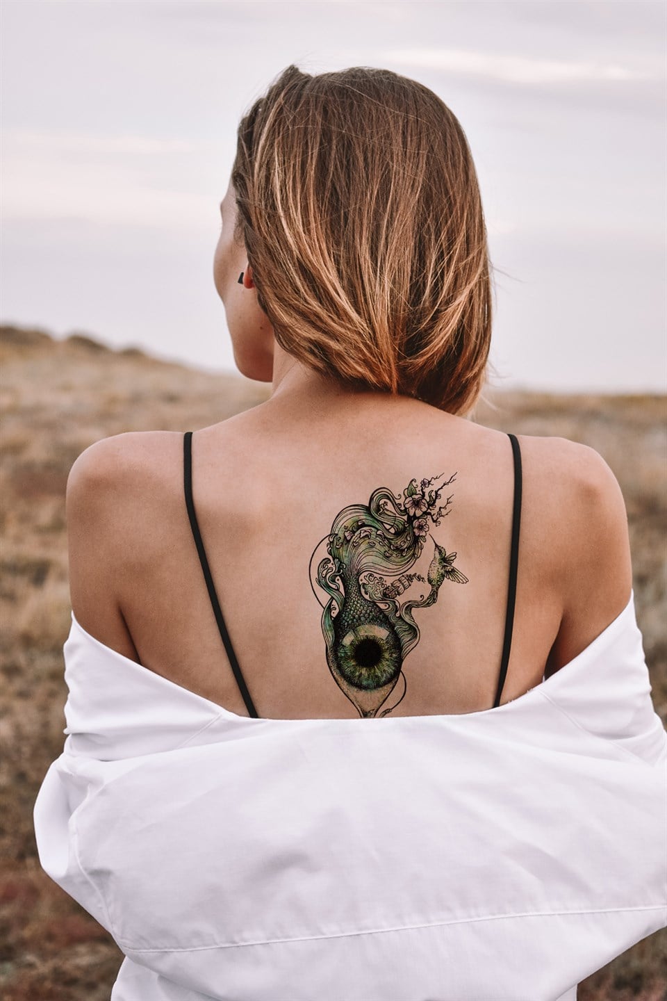 Geçici Göz Dövme Tattoo