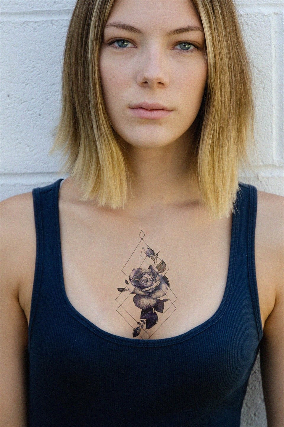 Temporary Rose Tattoo Tattoo
