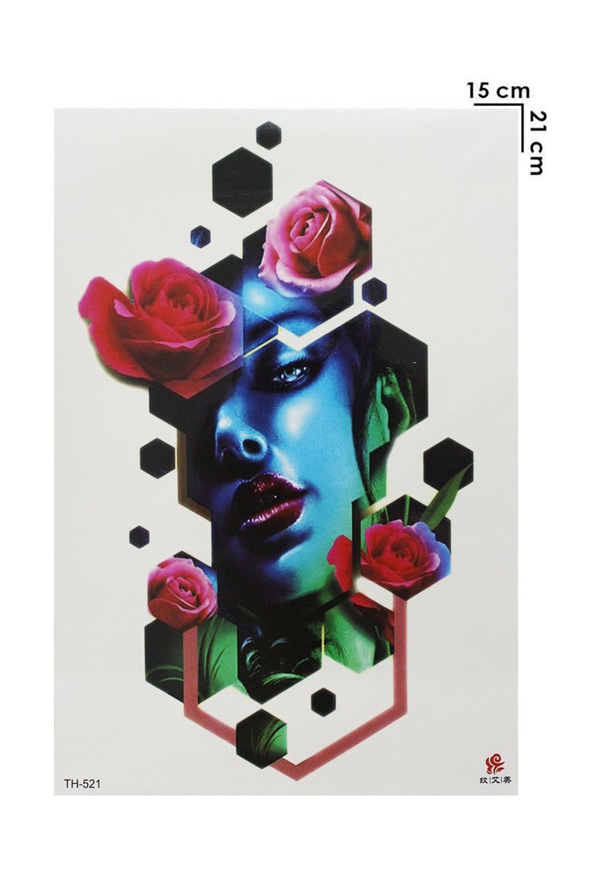 Temporary Female Model Tattoo Tattoo