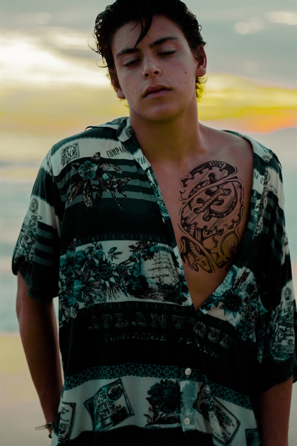 Temporary Machine Tattoo Tattoo