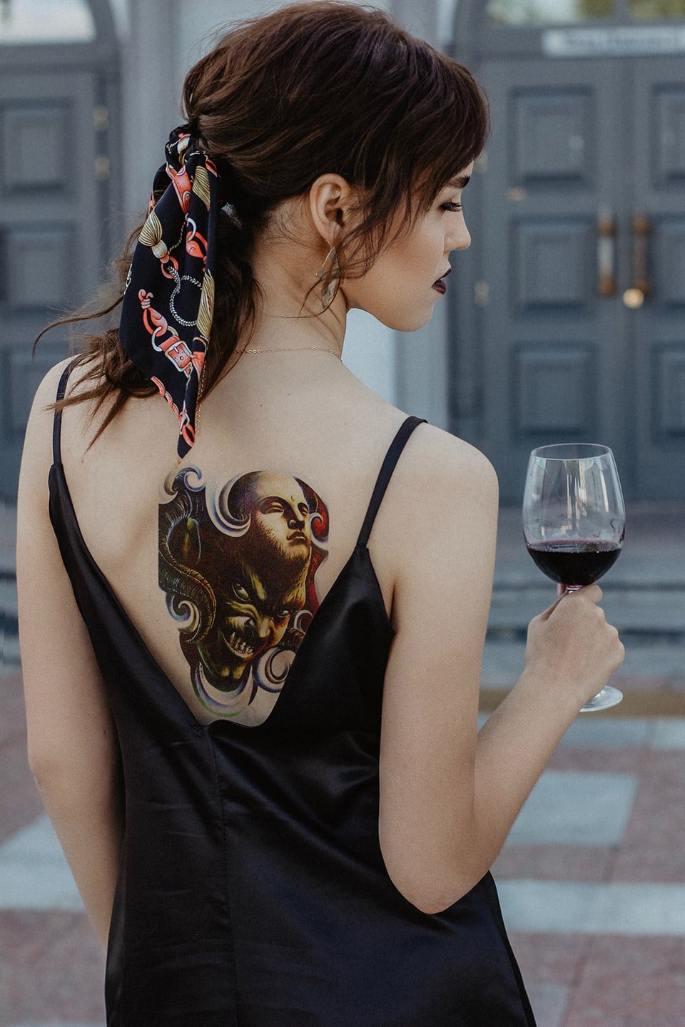 Temporary Devil Tattoo Tattoo