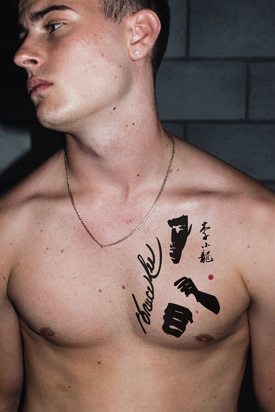 Realistic Temporary Caret, Fighter Tattoo Tattoo