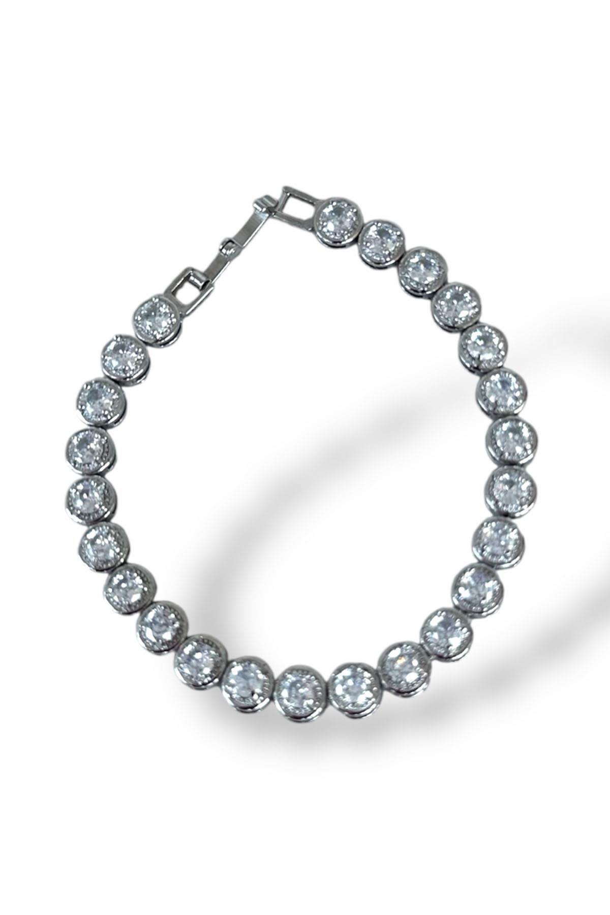 Gümüş Renk Figürlü VİP Su Yolu Bileklik