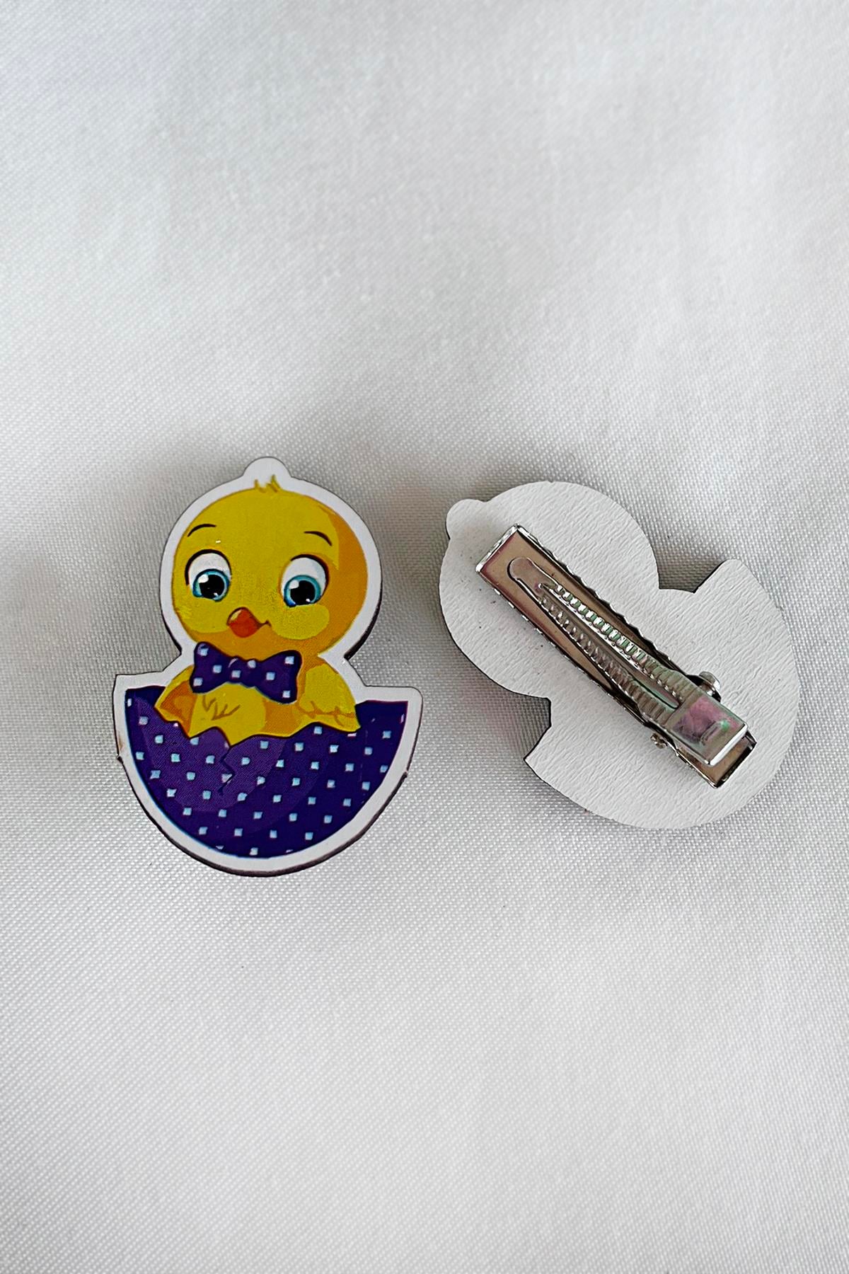 İkili Twety Figürlü Çocuk Pens Toka Set