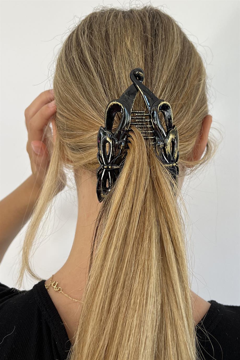 Karışık Renk Antik Desenli  Muz Toka