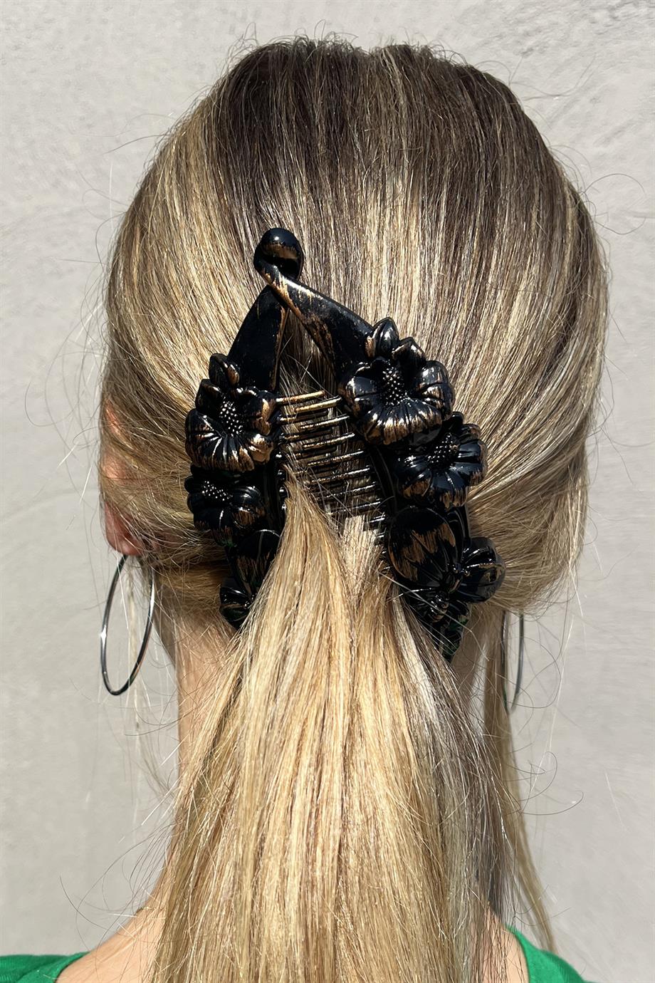 Karışık Renk Antik Desenli  Muz Toka