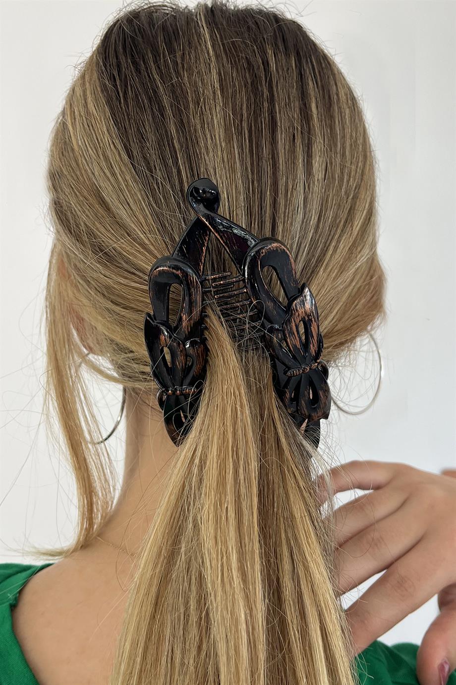 Karışık Renk Antik Desenli  Muz Toka