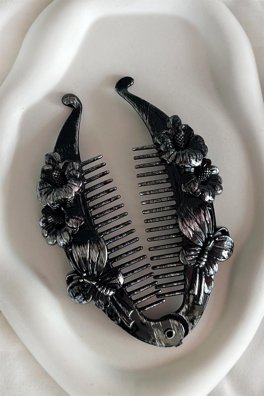 Karışık Renk Antik Desenli  Muz Toka