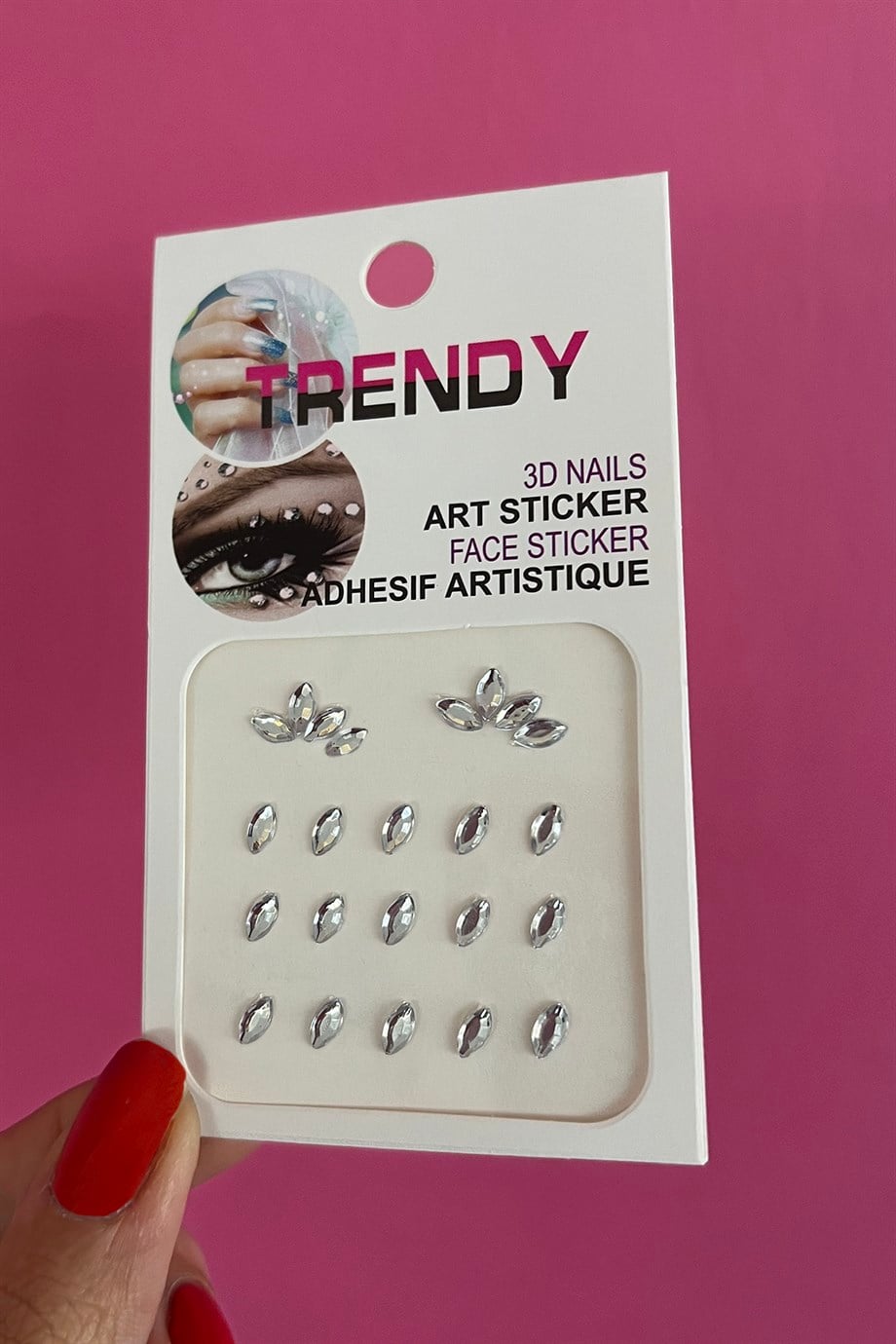 Vücut Ve Yüz Taşı/ Taşlı Sticker