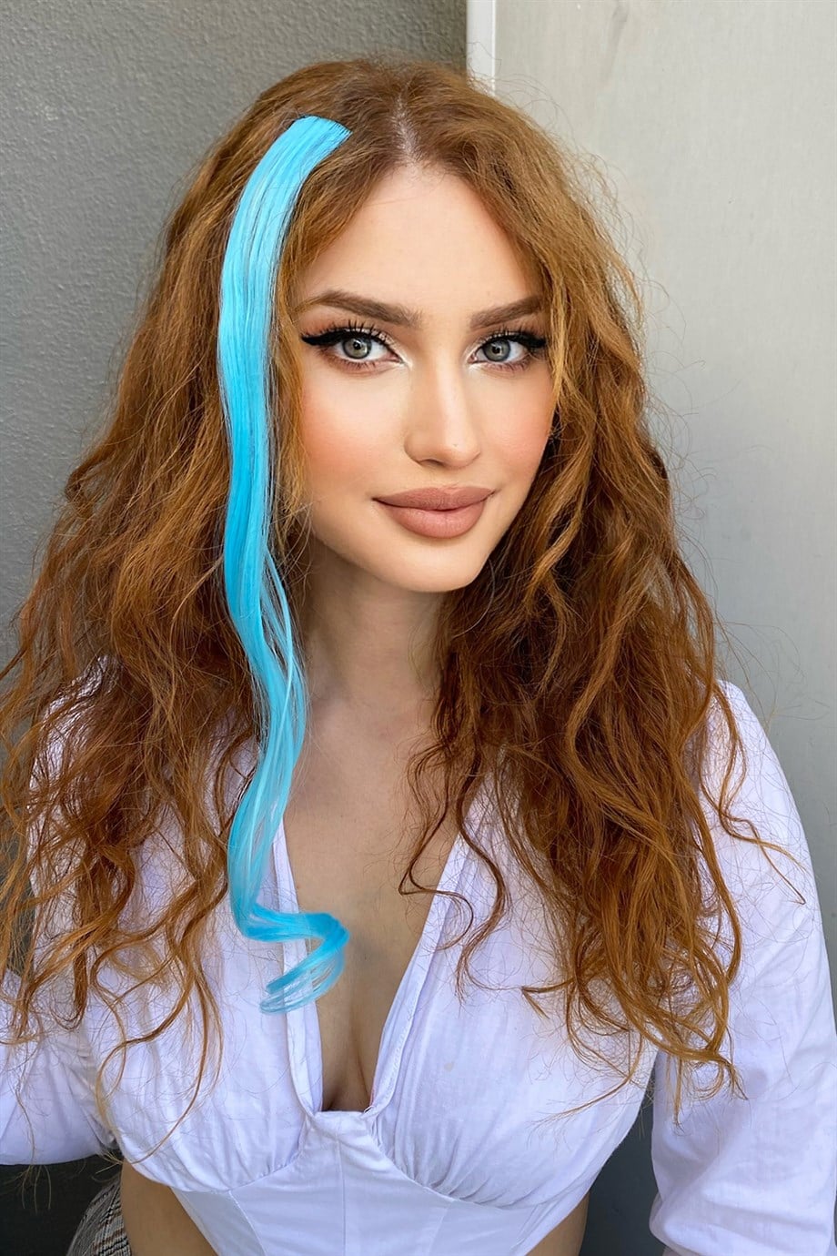 Side Rock Rocking / Blue Color Wavy / 50cm