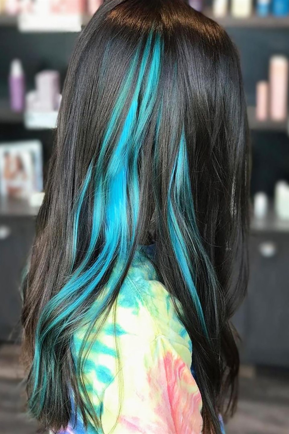 Side Rock Rocking / Blue Color Wavy / 50cm