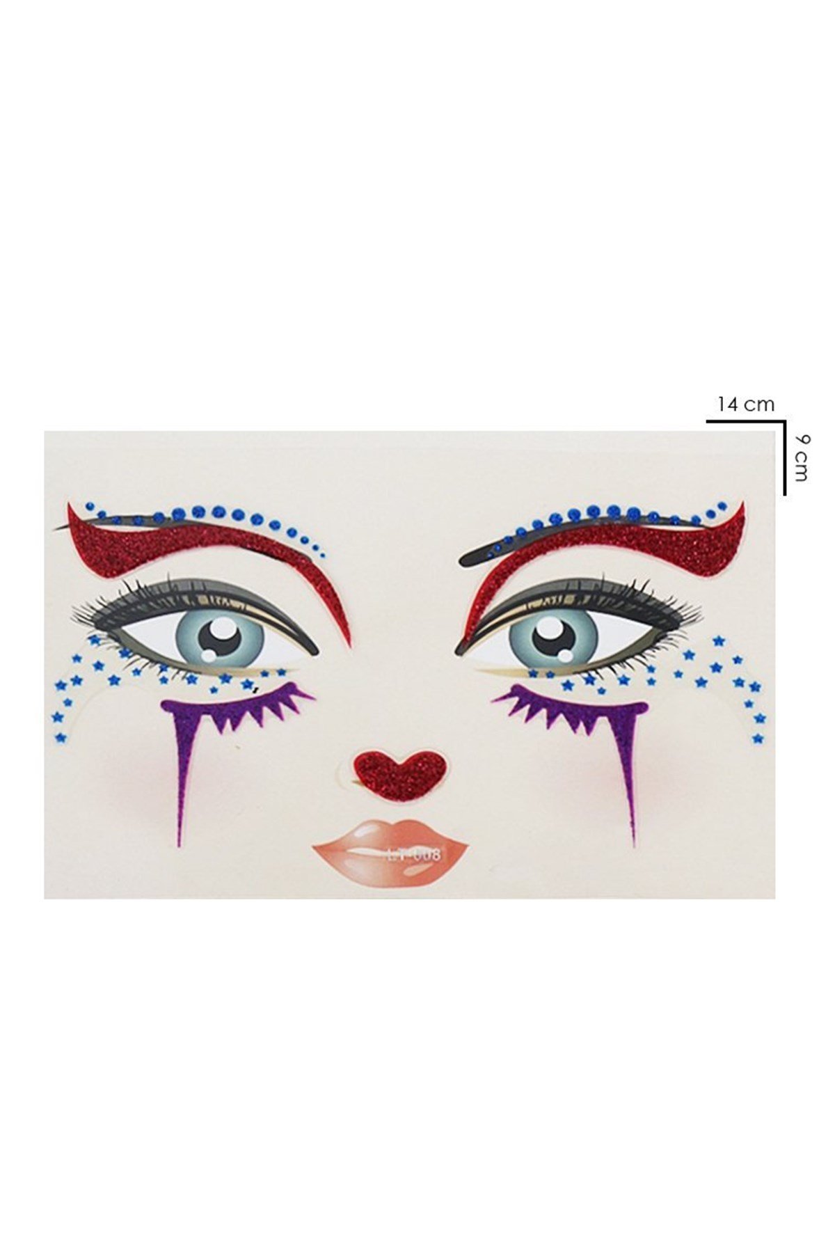 Adhesive Face Tattoo Tattoo