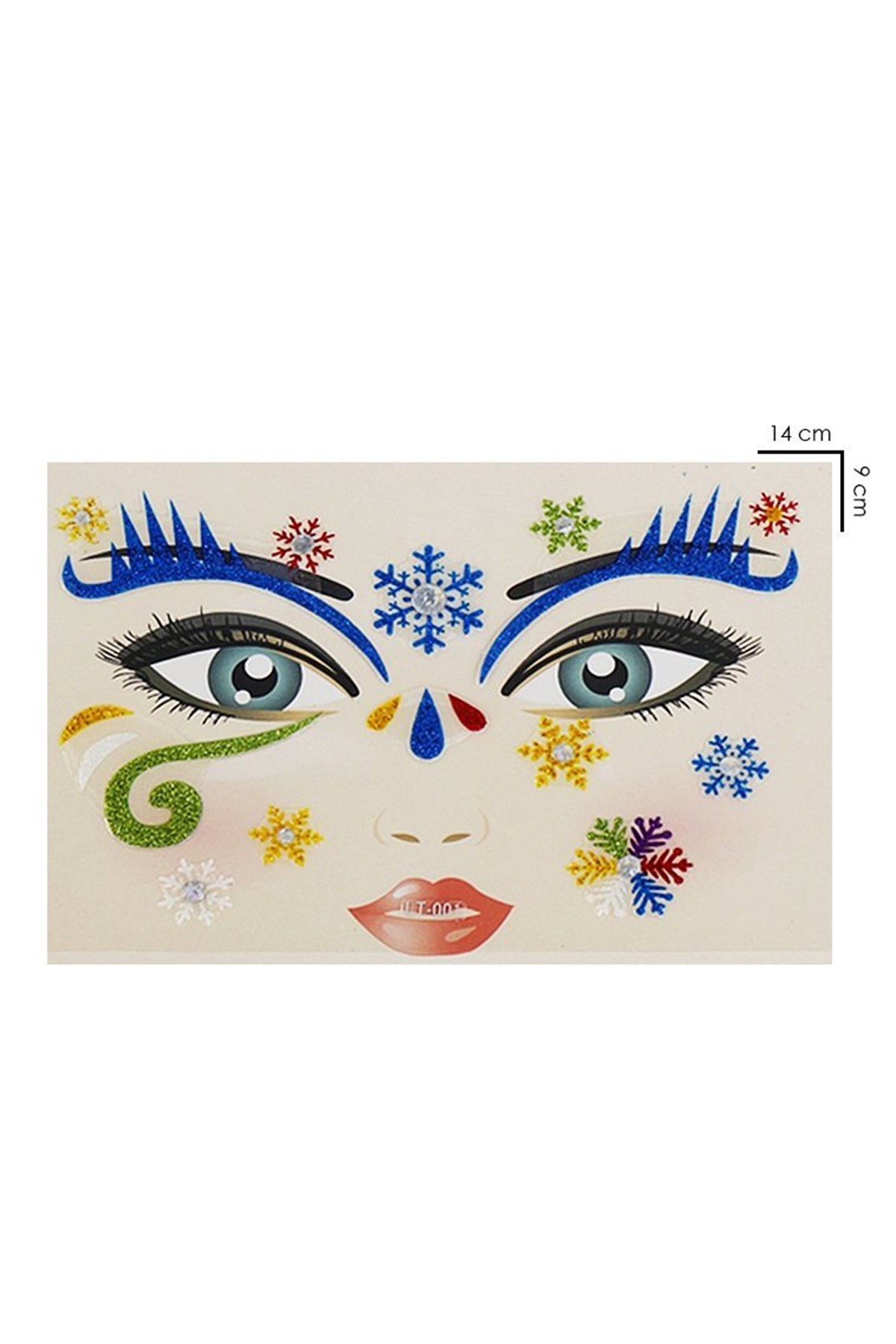 Adhesive Face Sticker Tattoo Tattoo