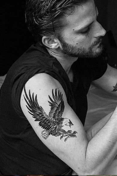  Geçici Kartal Dövme Tattoo
