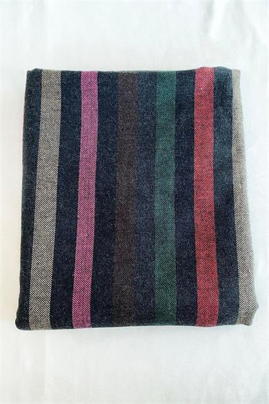 Karışık Renk Kilim Desenli Şal