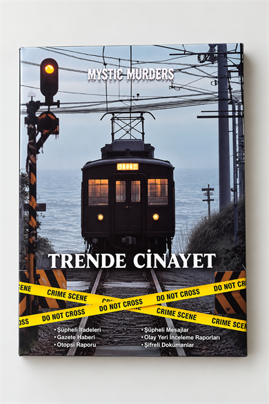 Dedektif Cinayet Çözme Oyunu-Trende Cinayet