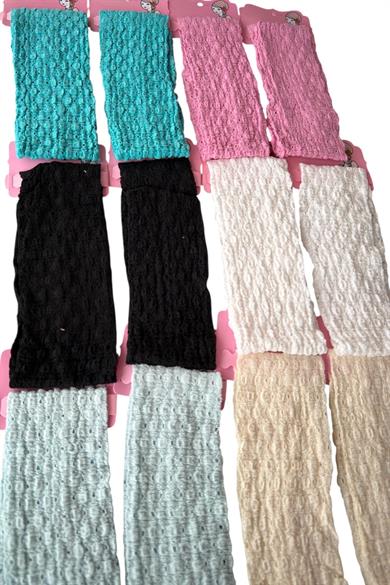 12li Karışık Renk Saç Bandı