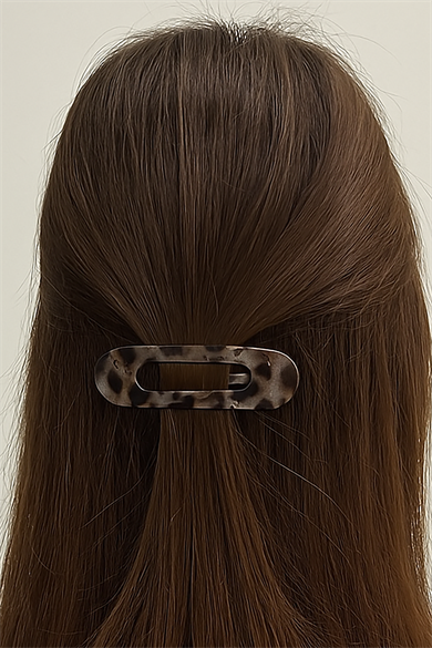 Kahverengi Leopar Desenli Pens Toka