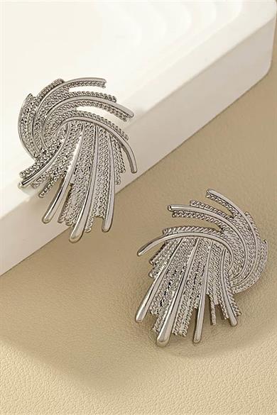 Gümüş Renk Küpe (Çift)