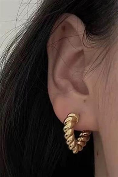 Altın Renk Küpe (Çift)