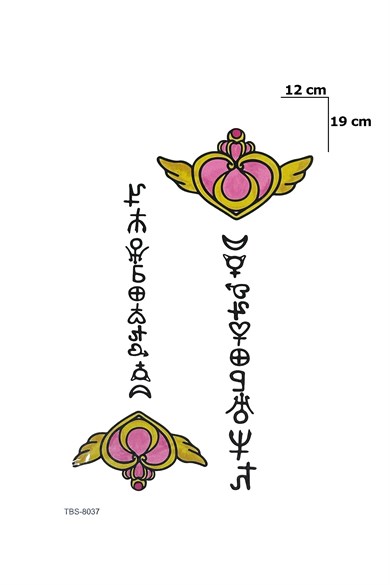 Kalp Geçici Dövme Tattoo