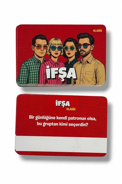 İfşa Klasik Kalemli Eğlence Parti Sevgili- Çift Oyunları Kart Oyunu