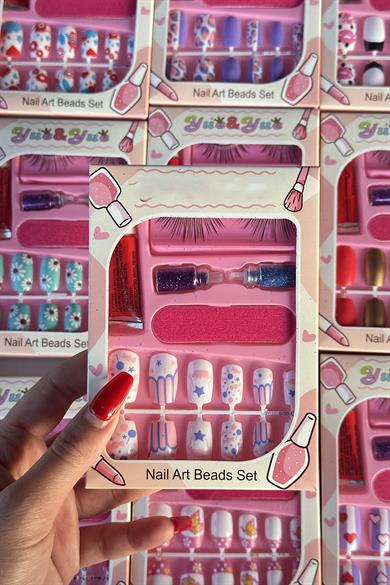 12li Karışık Figürlü Tırnak Set