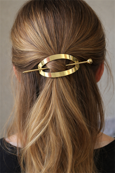 Altın Renk Metal Topuz Tokası