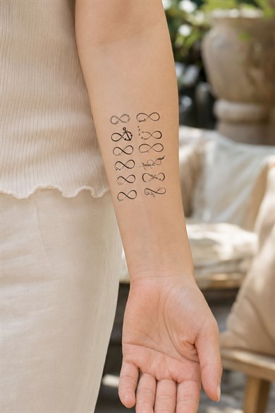 Sonsuzluk Mini Geçici Dövme Tattoo