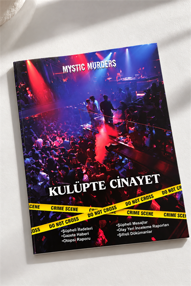 Dedektif Cinayet Çözme Oyunu-Kulüpte Cinayet 
