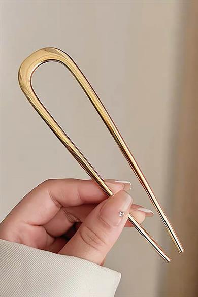 Altın  Renk Metal Topuz Tokası