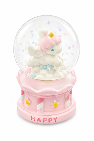 Pembe Renk Unicorn Işıklı Mini Küre