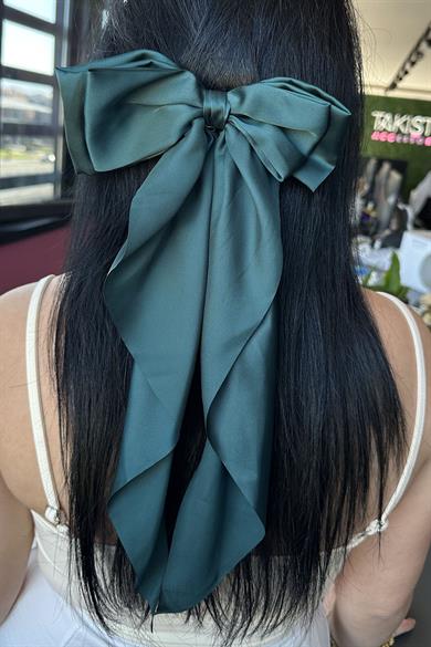 Yeşil Renk Kurdele Figürlü Otomat Toka