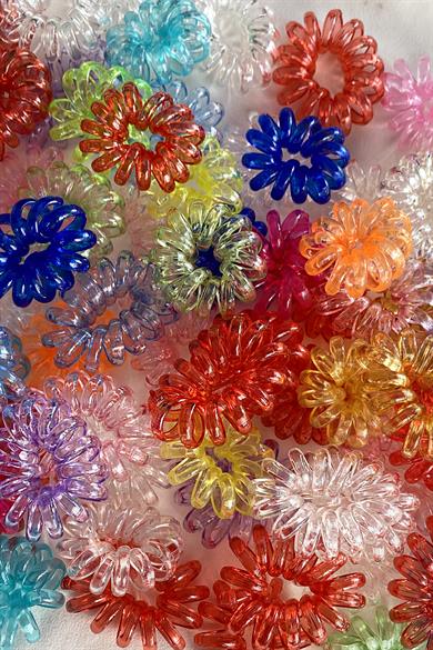 100lü Karışık Renk Helezon Set Toka