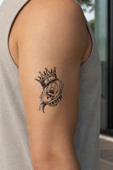 Joker Mini Geçici Dövme Tattoo