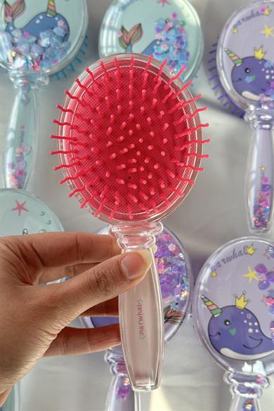 12li Karışık Renk Karışık Figürlü Saç Fırçası/ Tarak Set