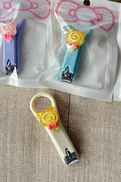 12li Karışık Renk Karışık Figürlü Tırnak Makası Set